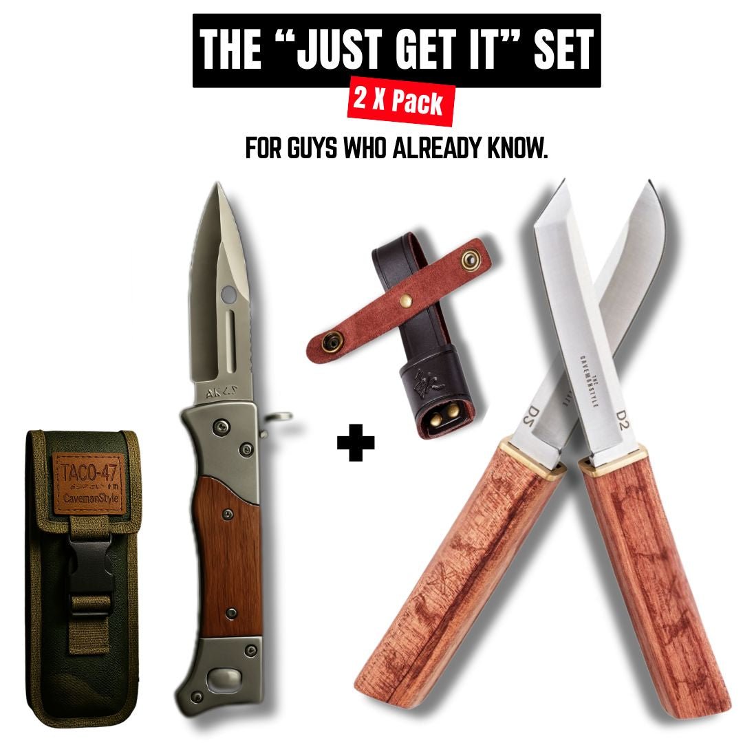 CAVEMAN™ DUO knife - The Cavemanstyle