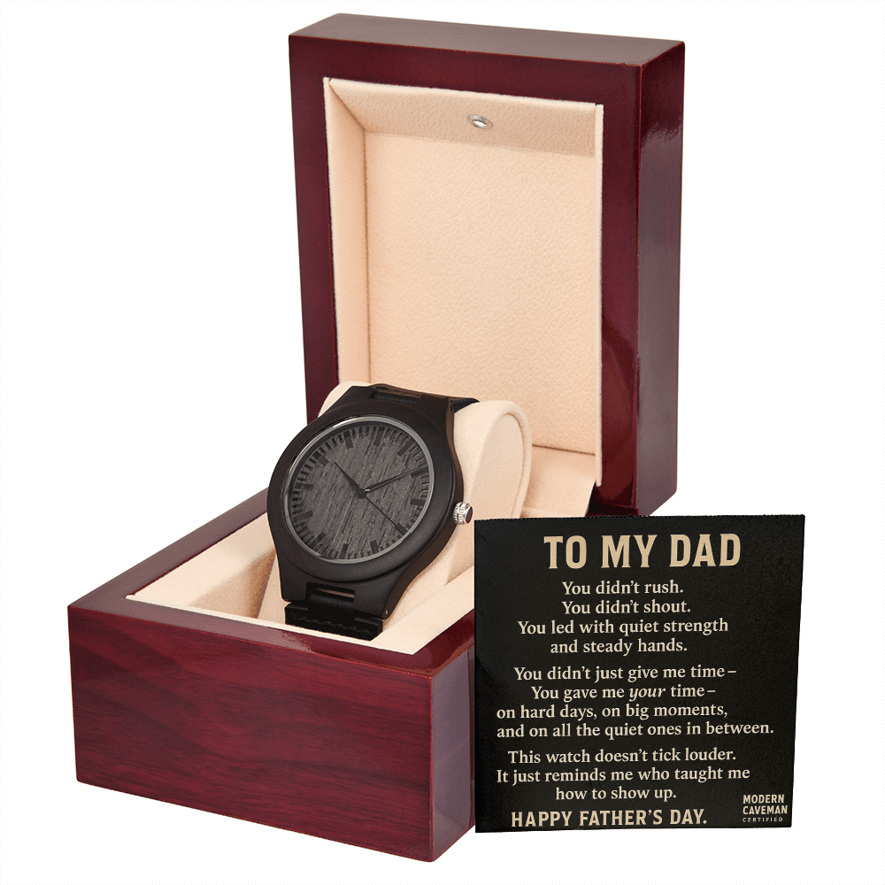 The Timekeeper – Father's Day Watch for the Modern Caveman - The Cavemanstyle
