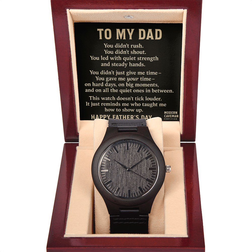 The Timekeeper – Father's Day Watch for the Modern Caveman - The Cavemanstyle