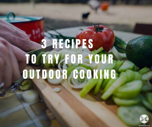 3 Recipes for Your Outdoor Cooking Adventures This Week - The Cavemanstyle