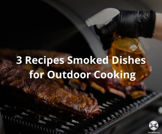 3 Recipes of Deliciously Smoked Dishes for Outdoor Cooking - The Cavemanstyle
