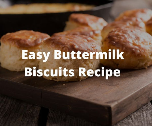 Easy Buttermilk Biscuit Recipe - The Cavemanstyle