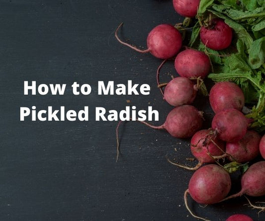 How to Make Pickled Radish - The Cavemanstyle