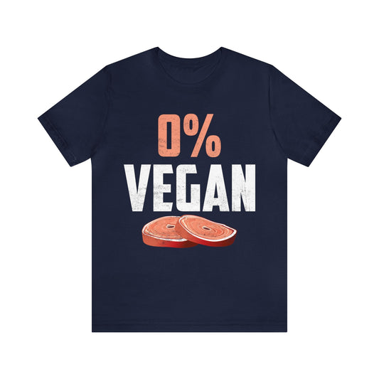 0% Vegan T - Shirt - The Cavemanstyle