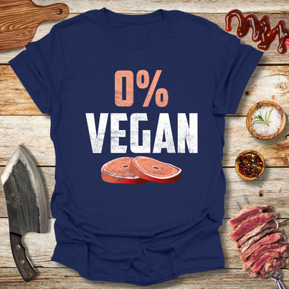 0% Vegan - V2 - T-Shirt - The Cavemanstyle