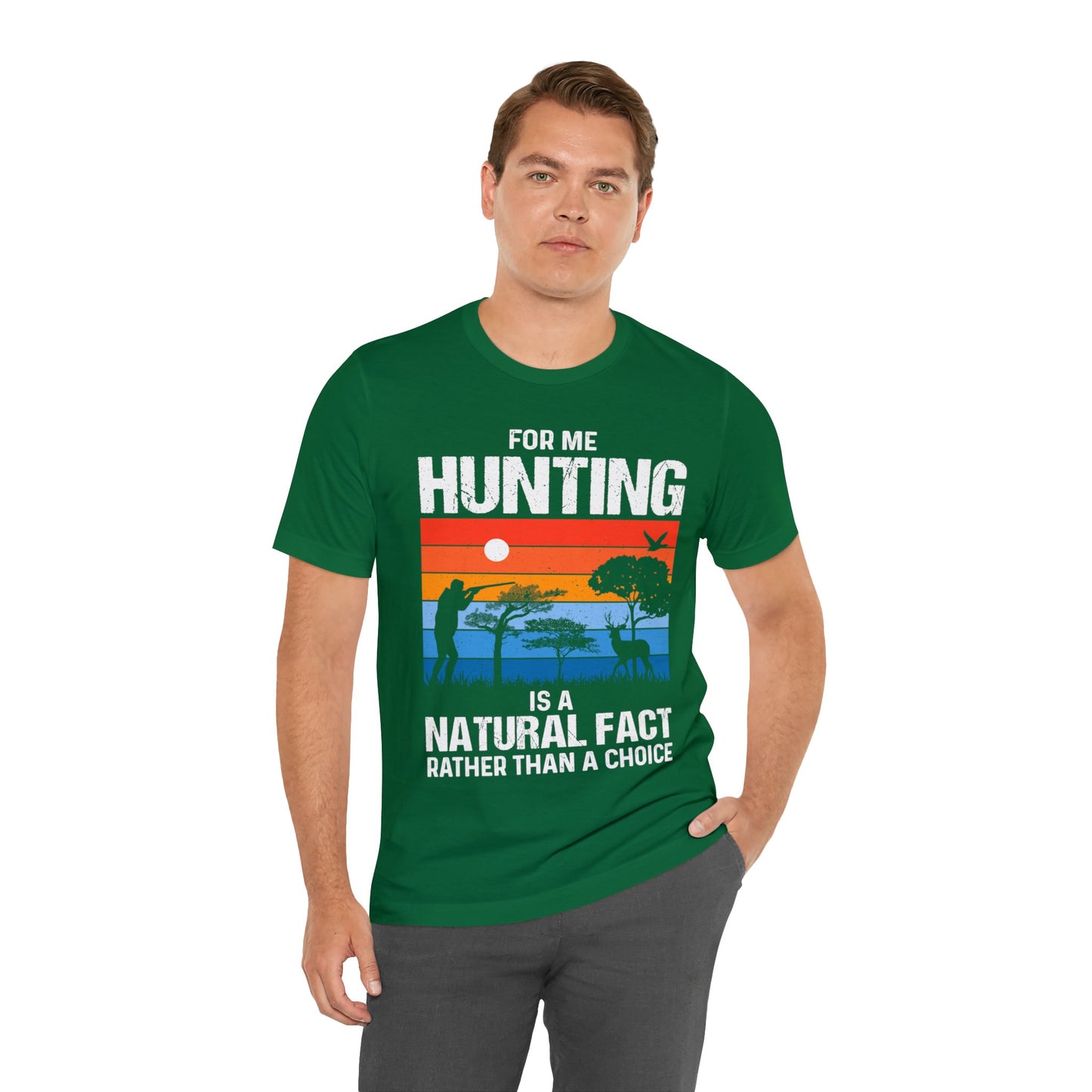 Hunting-is-natural-fact-T-Shirt-thecavemanstyle