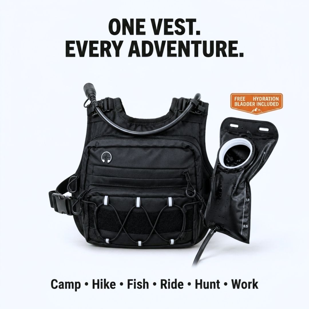 NOMAD Adventure  Vest  By Caveman Style