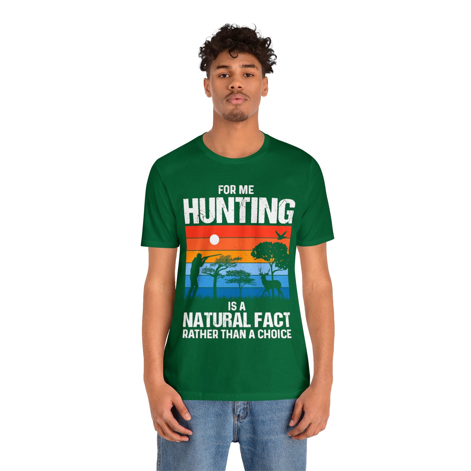 Hunting-is-natural-fact-T-Shirt-thecavemanstyle