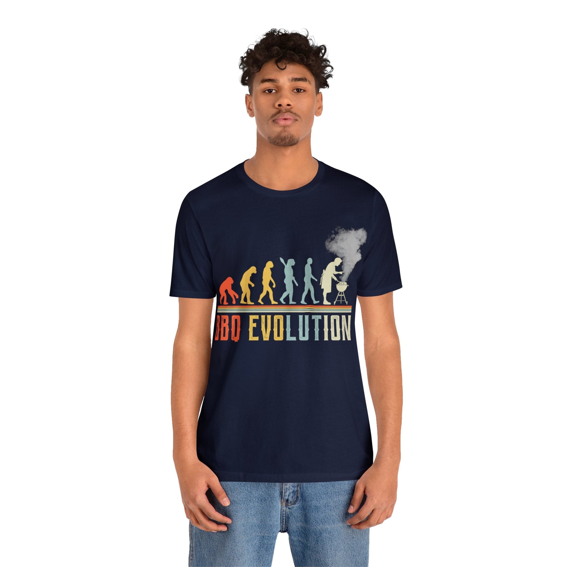 BBQ Evolution T - Shirt - The Cavemanstyle