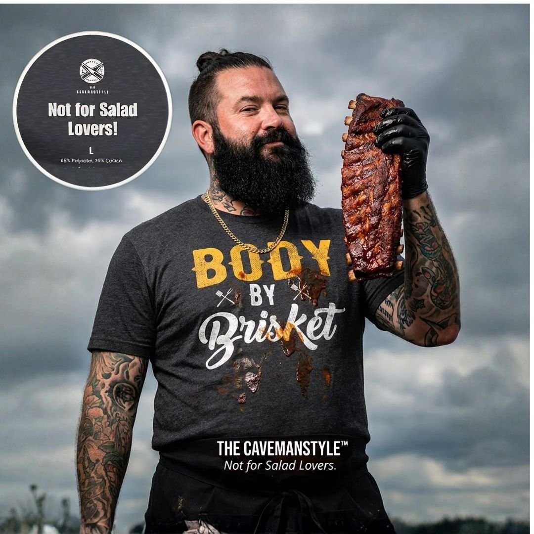 Body By Brisket™ Tee The Spark - The Cavemanstyle