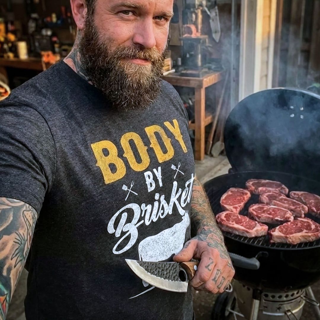 Body By Brisket™ Tee The Spark - The Cavemanstyle