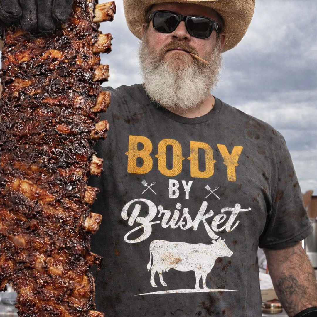 Body By Brisket™ Tee The Spark - The Cavemanstyle