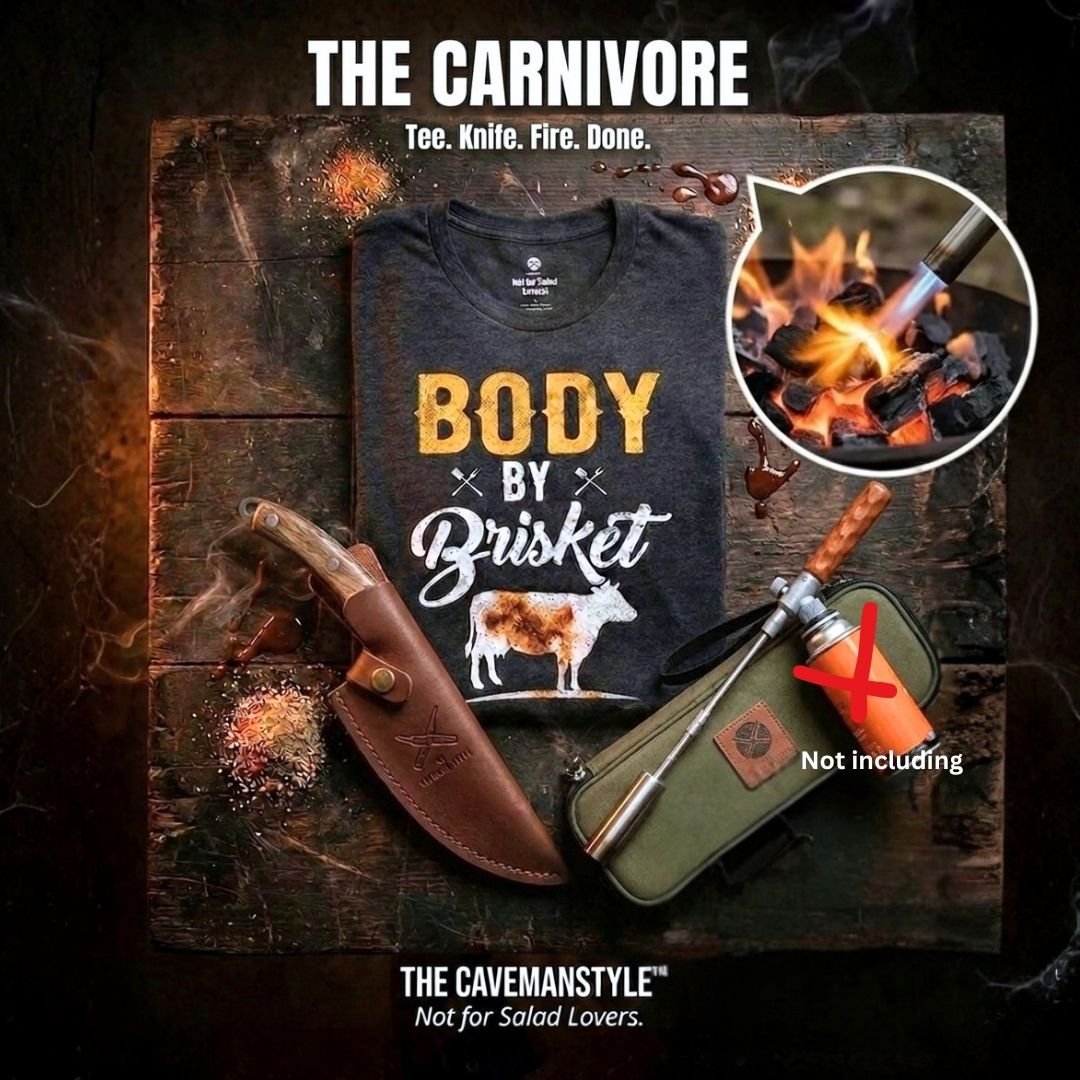 Body By Brisket™ Tee The Spark - The Cavemanstyle