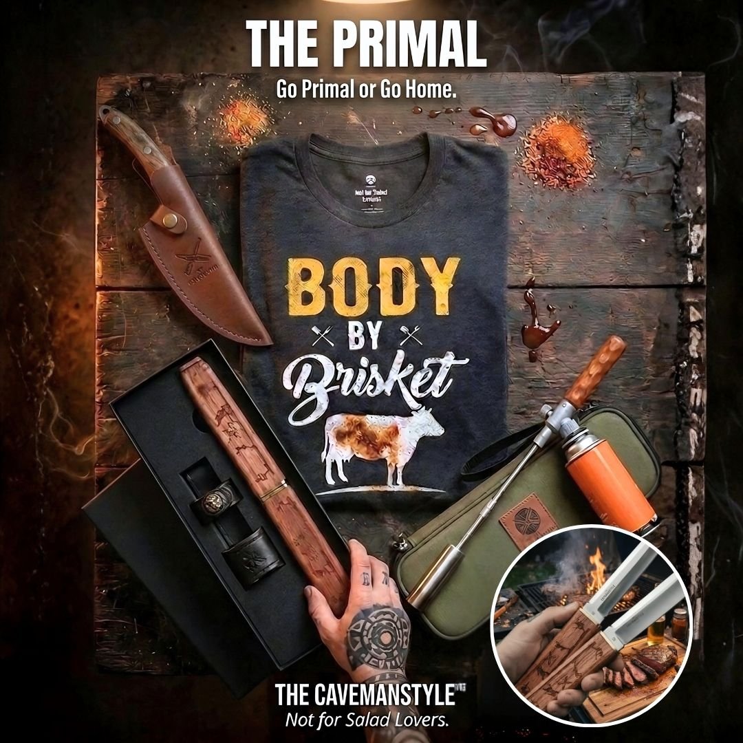 Body By Brisket™ Tee The Spark - The Cavemanstyle
