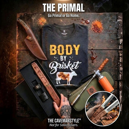 Body By Brisket™ Tee The Spark - The Cavemanstyle