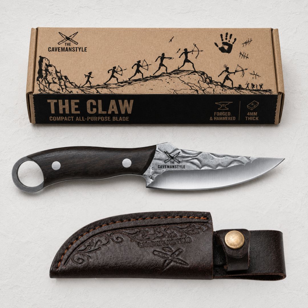 ֿ CAVEMAN CLAW™ | Ring Grip Utility Knife - The Cavemanstyle