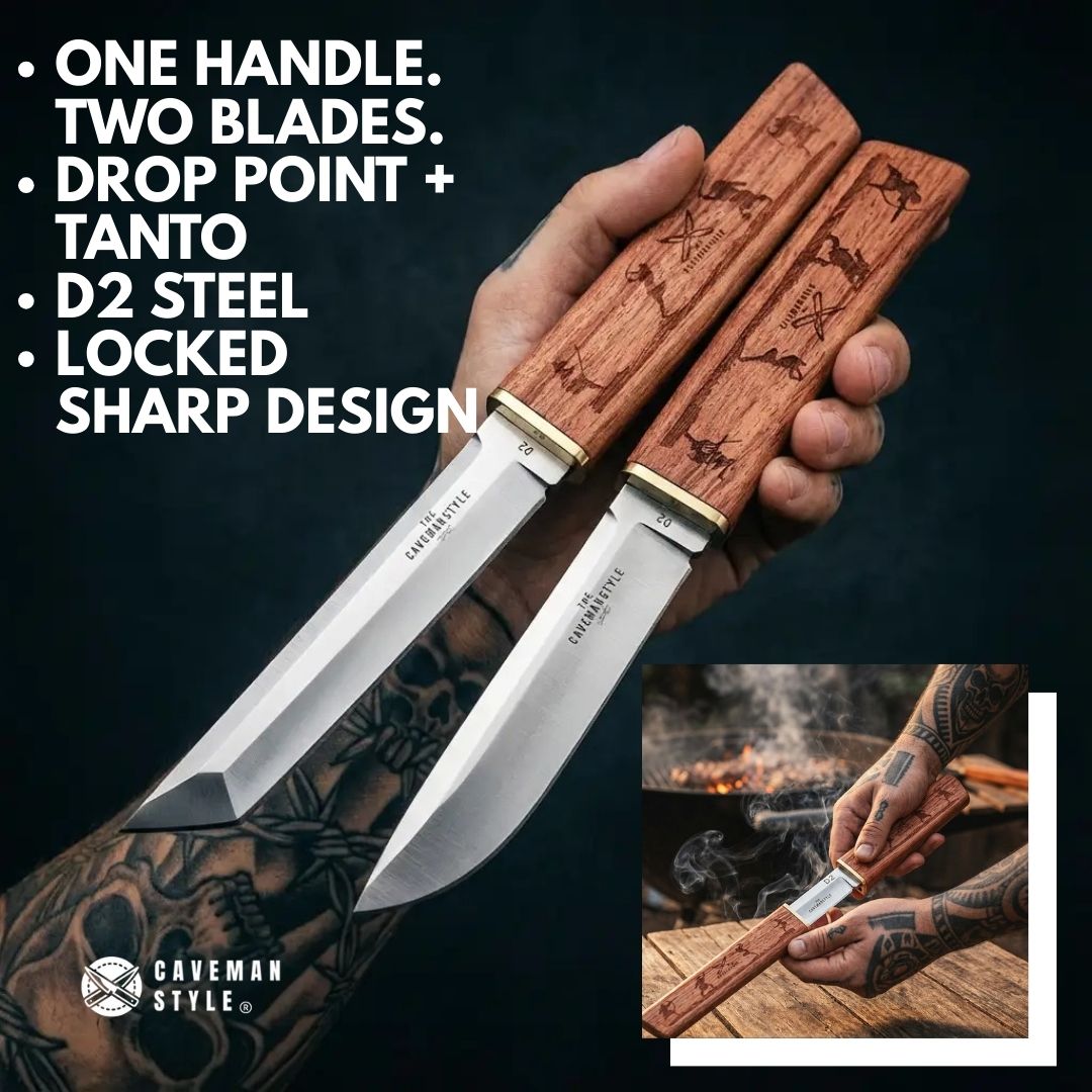 DUO KNIFE (Limited Edition) – The Cavemanstyle