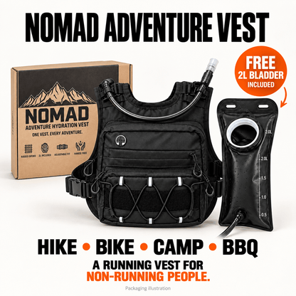 CAVEMAN NOMAD Adventure Vest - The Cavemanstyle