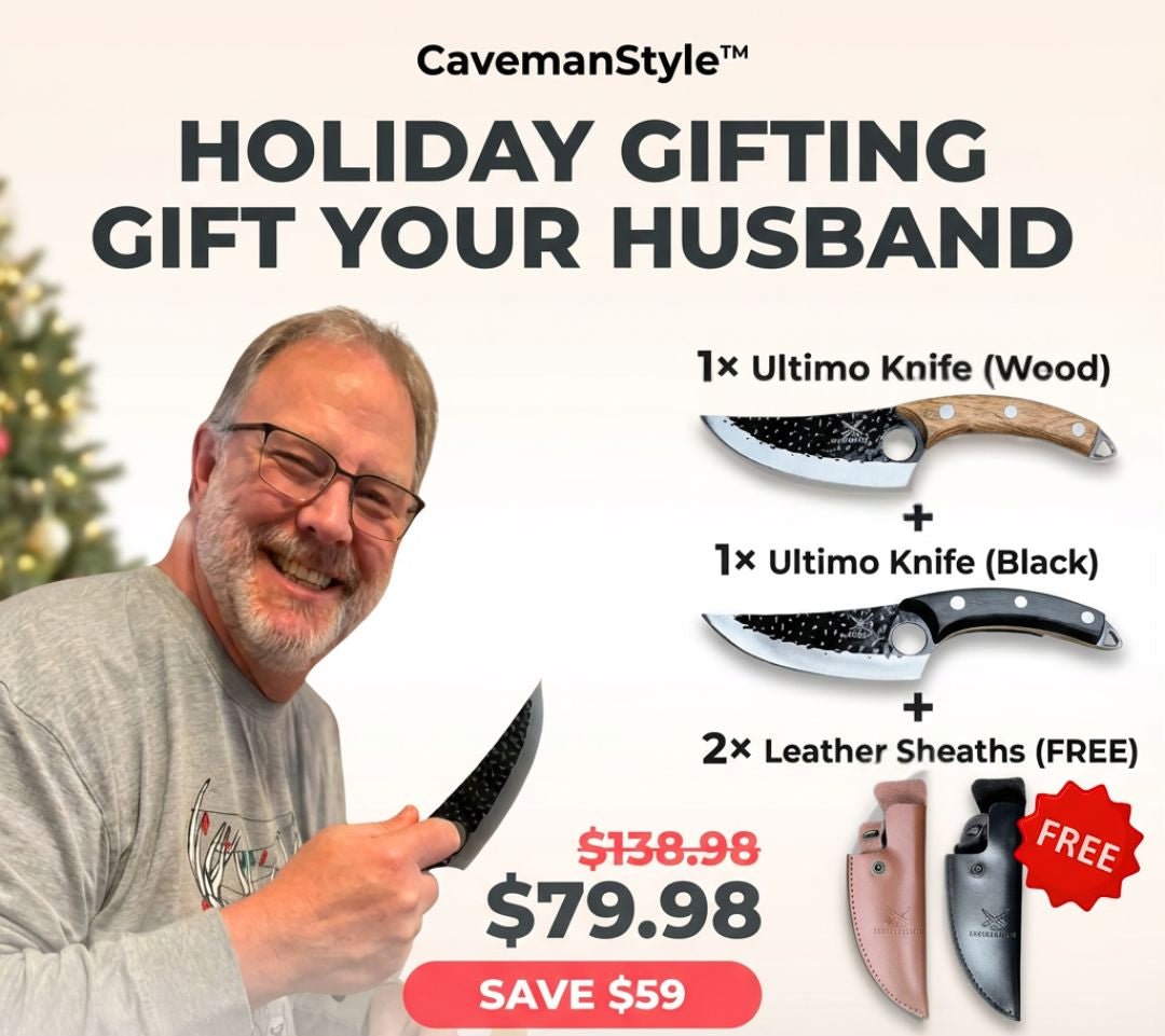 CAVEMANSTYLE™ ULTIMO 1.0 KNIFE - The Cavemanstyle