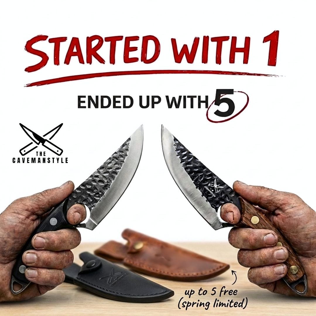 CAVEMANSTYLE™ ULTIMO 1.0 KNIFE - The Cavemanstyle