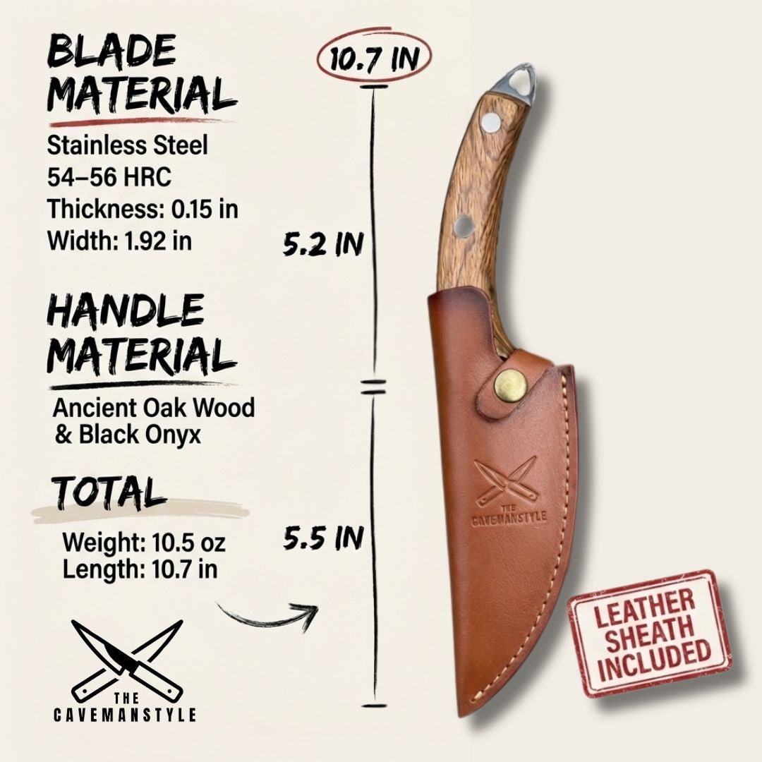 CAVEMANSTYLE™ ULTIMO 1.0 KNIFE - The Cavemanstyle