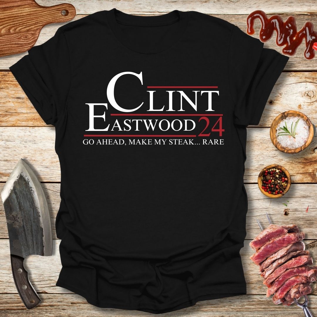 Clint Eastwood 2024 T-shirt - The Cavemanstyle