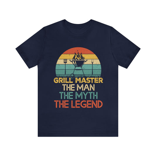 Grillmaster the man the myth the legend T - Shirt - The Cavemanstyle