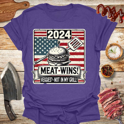 Meat Wins 2024 t-shirt - The Cavemanstyle