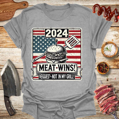 Meat Wins 2024 t-shirt - The Cavemanstyle