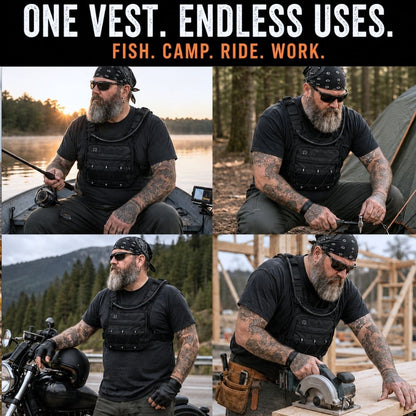 NOMAD Adventure Vest By Caveman Style - The Cavemanstyle