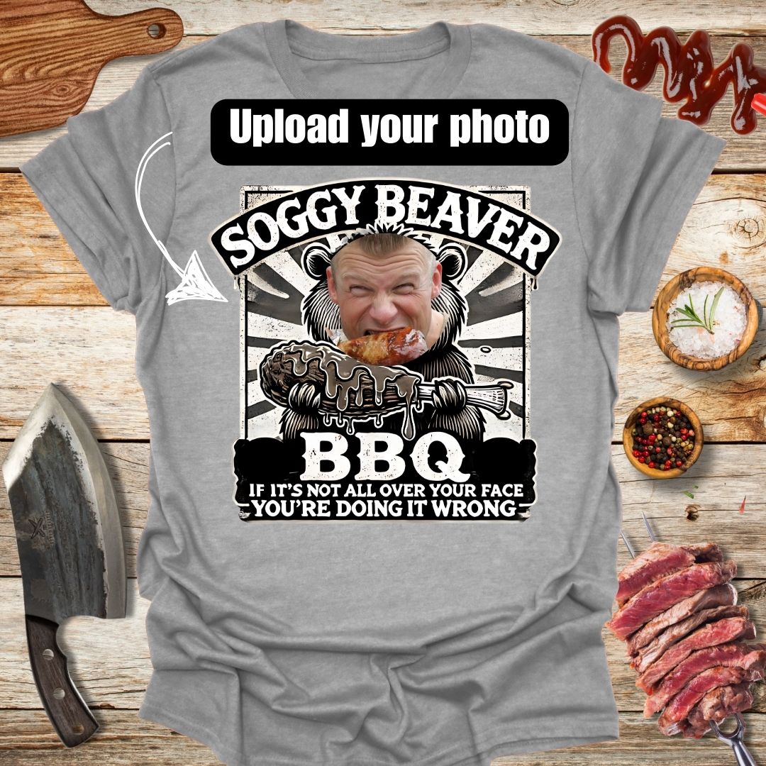 Personalize Soggy Bbq Beaver v1 T-shirt - The Cavemanstyle