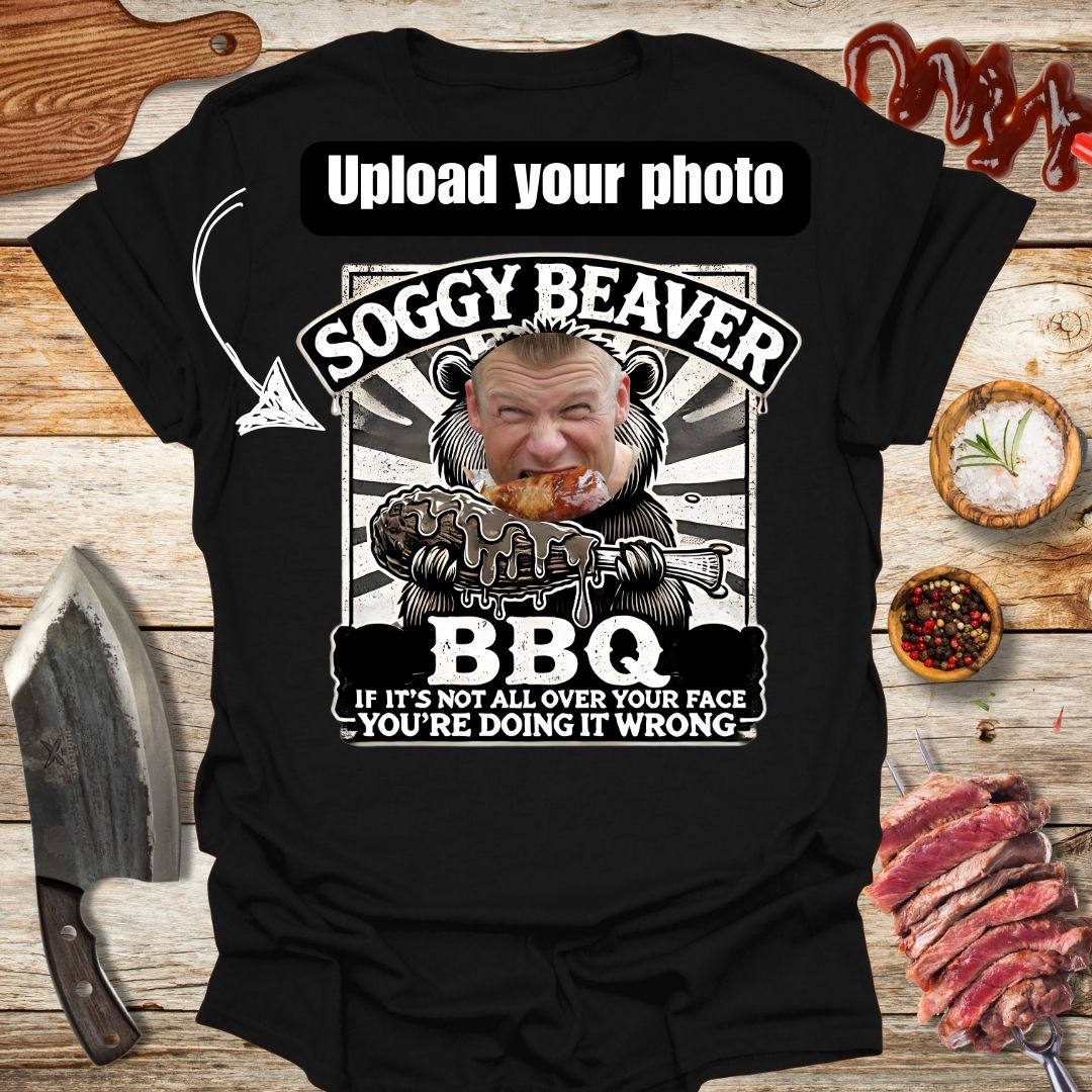 Personalize Soggy Bbq Beaver v1 T-shirt - The Cavemanstyle