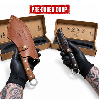 THE CAVEMAN KNUCKLE™ | Ring Grip Cleaver - The Cavemanstyle