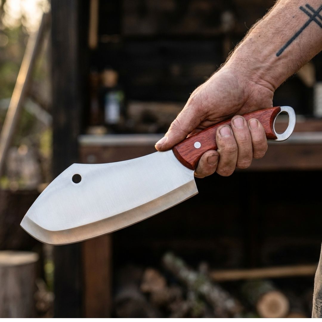 THE CAVEMAN KNUCKLE™ | Ring Grip Cleaver - The Cavemanstyle