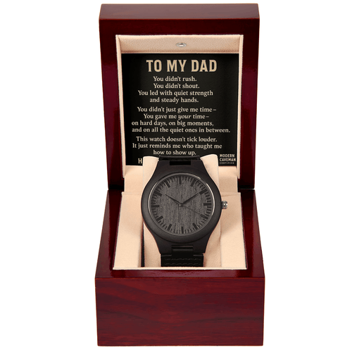 The Timekeeper – Father's Day Watch for the Modern Caveman - The Cavemanstyle