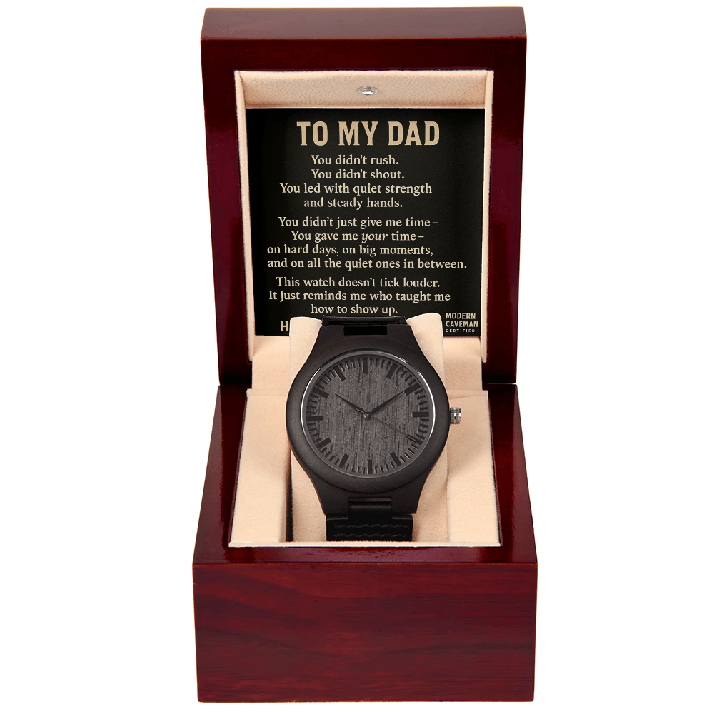 The Timekeeper – Father's Day Watch for the Modern Caveman - The Cavemanstyle