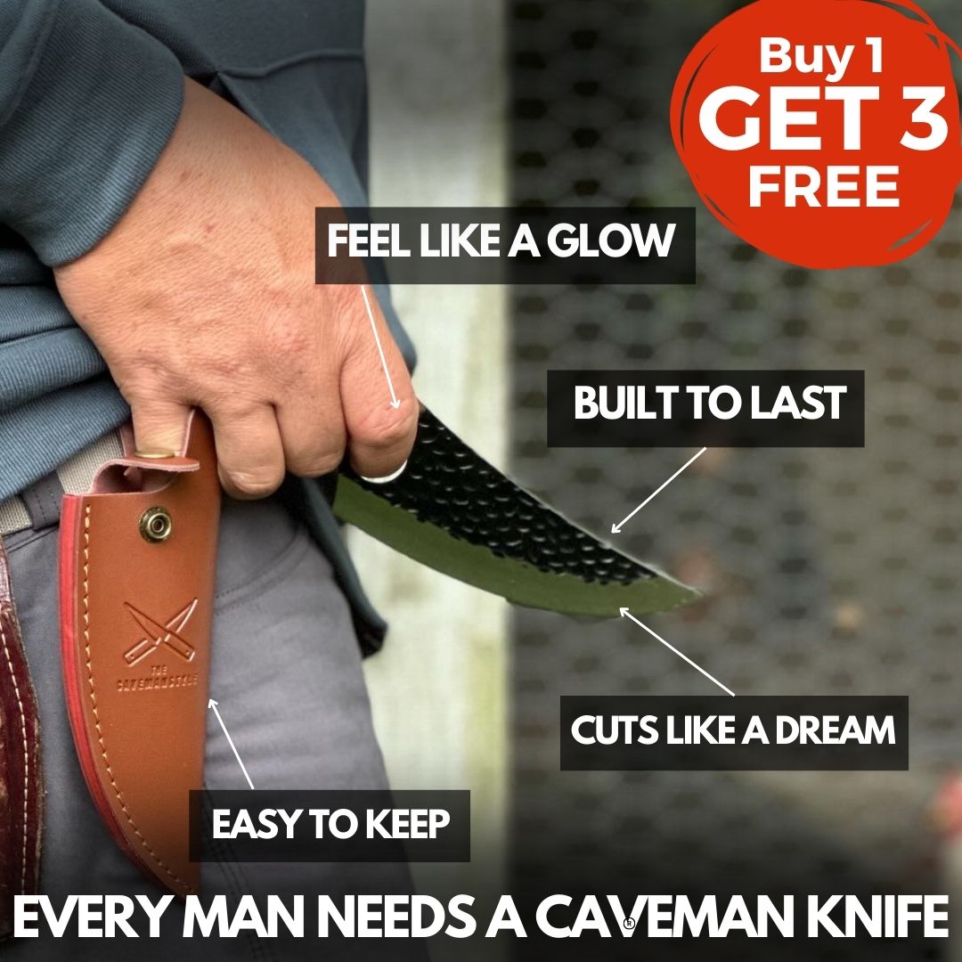 ULTIMO 1.0 KNIFE (1+3 FREE )CAVEMAN CLEARANCE - The Cavemanstyle