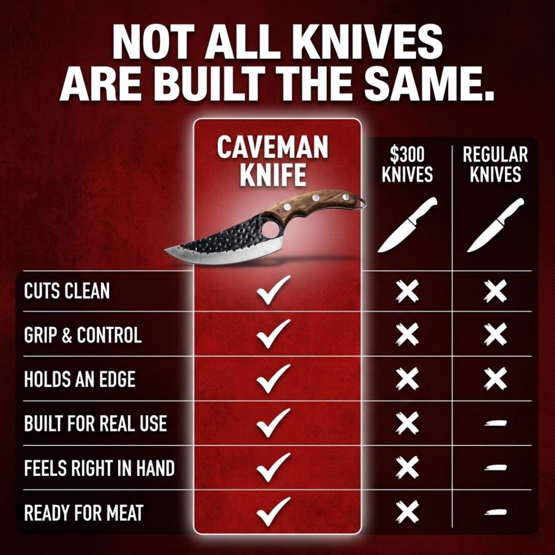 ULTIMO Knife Warehouse Clearance (No - Logo Batch) - The Cavemanstyle