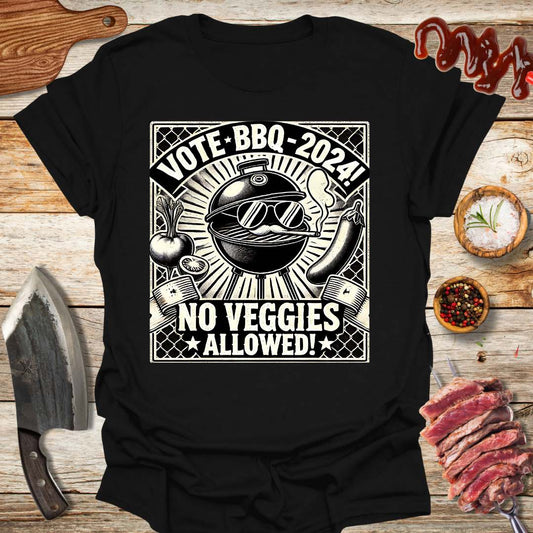 Vote bbq 2024 t-shirt - The Cavemanstyle