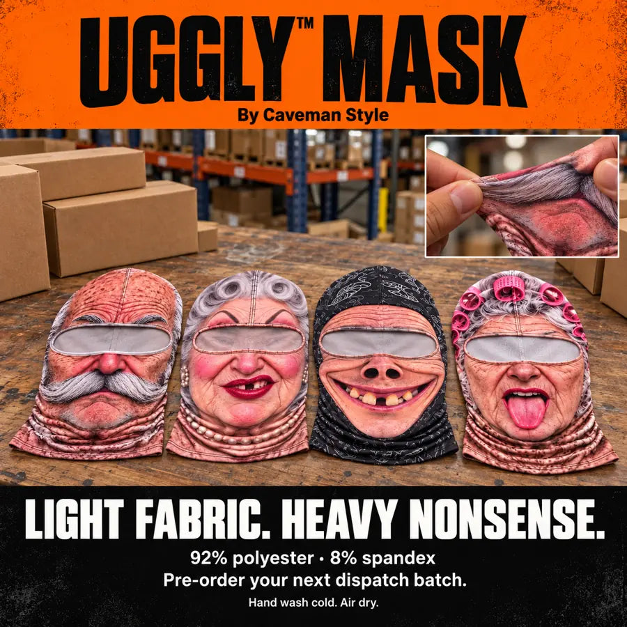 Material and preorder — UGGLY Mask by Caveman Style