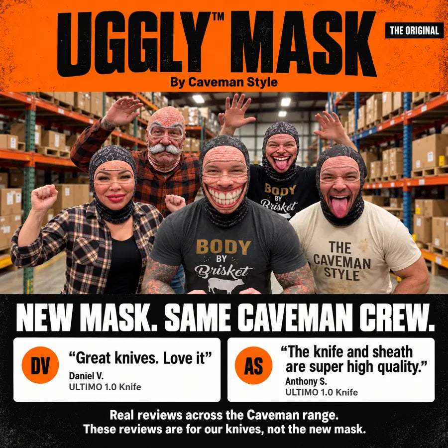 Caveman brand reviews — UGGLY Mask by Caveman Style