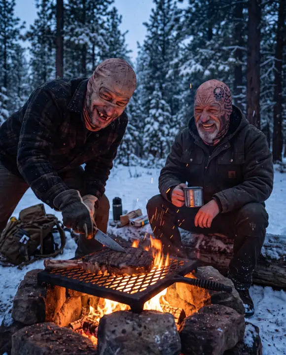 CAMPING with Uggly mask