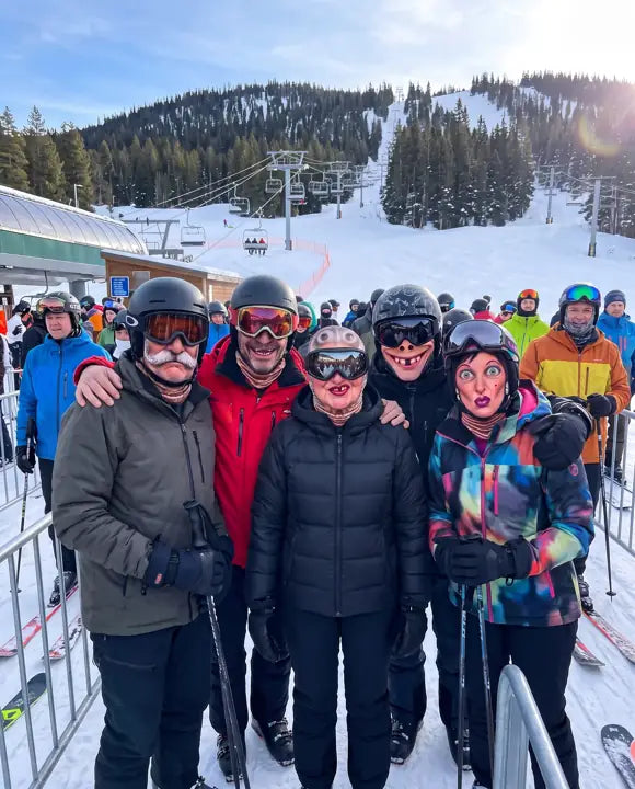 SKI DAYS with Uggly mask